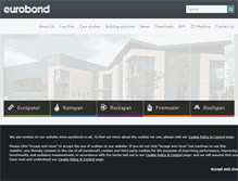 Tablet Screenshot of eurobond.co.uk